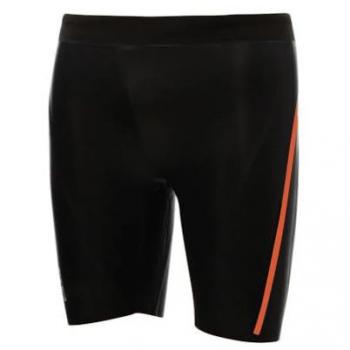 Zone3 Pantalones Cortos de Flotación The Active 3/2 mm - Malla corta de neopreno, color negro y naranja, talla XXL