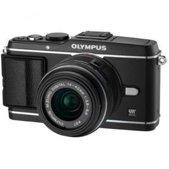 Olympus - Olympus E-P3 Negra con 14-42mm II R Negro