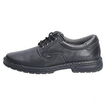 Hush Puppies Men's Outlaw II Black Leather Oxford Shoes - Size UK 10