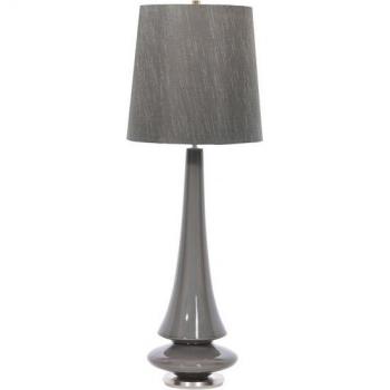 Lámpara de mesa Spin Gris 88 cm, 1 luz, E27