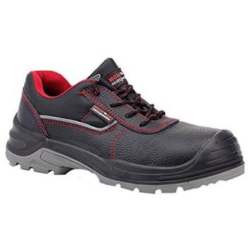Zapato seguridad PAREDES, Óptimal piel negro, S3 SRC