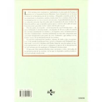 Interpretación de la Constitución y ordenamiento jurídico