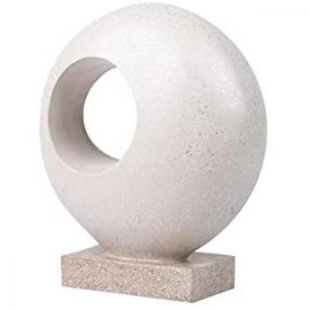 Figura Decorativa Abstracta de Resina 28x15x32 cm - Diseño Moderno y Alta Calidad