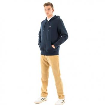 Sudadera con Capucha Tommy Jeans Regular Fit para Hombre, Color Marino, Talla XL, Algodón Orgánico, Sostenible