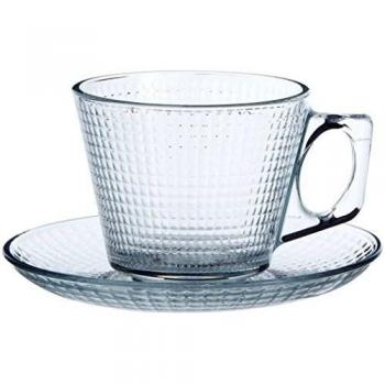 Pasabahce 1613255 – Juego de 6 par tazas 19,5 cl generación, Transparente