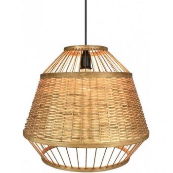 Lámpara Colgante Croton 1xE27 Bambú 40cm