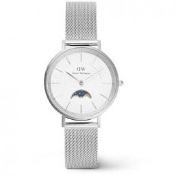 Reloj Daniel Wellington Petite Lune 32mm Plata para Mujer