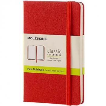 Moleskine QP012F16 - Cuaderno liso, pocket 9 x 14, color naranja coral