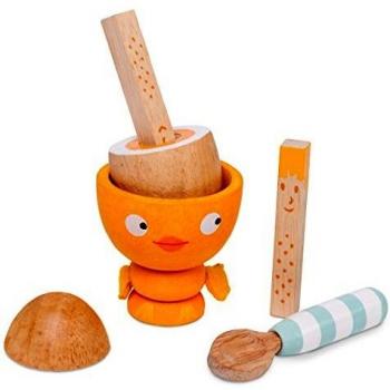 Le Toy Van Honeybake - Juego de hueveras de Madera con diseño de Pollo