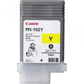 Canon 0898B001AA - PFI-102Y - Yellow Ink Tank - 130ml,