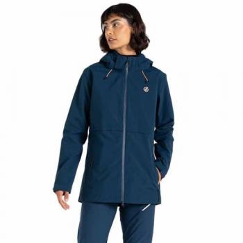 Dare2b Women's Switch Up II Waterproof Breathable Jacket - Moonlight Denim, Size 16