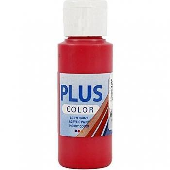 Pintura Acrílica Plus Color Rojo Carmesí 60ml