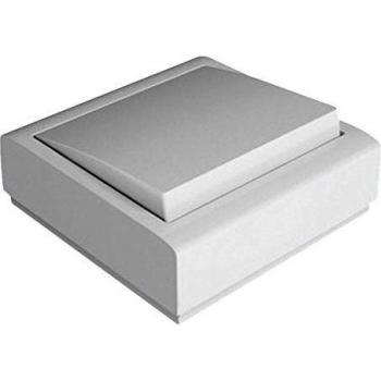 FAMATEL 8002 - Pulsador timbre superficie, 10A-250V, Blanco