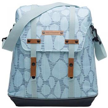 Bolsa colgada al hombro unisex, unisex, Alba Single Folla, gris