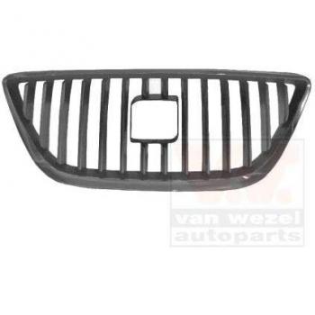 Rejilla delantera de radiador Van Wezel 4919510 cromada/negra para SEAT Ibiza 4, Ibiza 4 Sportcoupe, Ibiza 4 ST