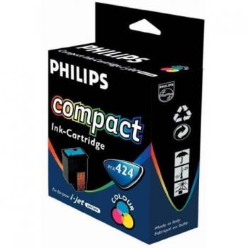 Cartucho de Tinta Original Philips PFA 424 Color Cian, Magenta y Amarillo