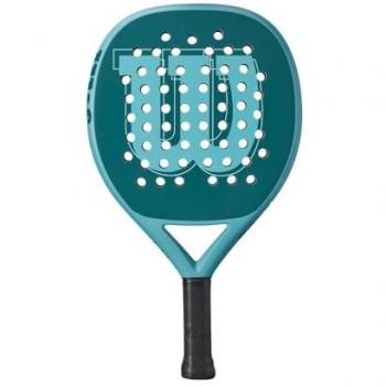Pala de pádel Wilson Pace V1 Azul Claro 365G Encordado: No