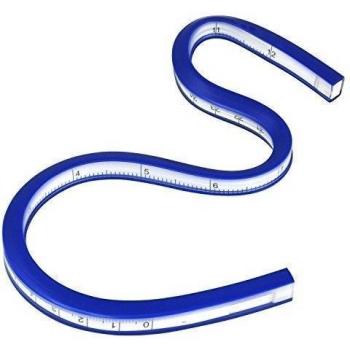 mewow 60 cm curva regla flexible de vinilo para curva verläufe
