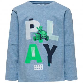 LEGO Wear Duplo Boy-Terrence 102-Langarmshirt, Camisa Manga Larga para Bebés, Azul