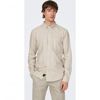 Camisa de Hombre Slim Fit GUDMUND con Bolsillo en el Pecho