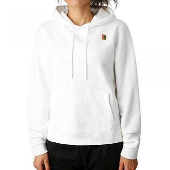 NIKE W NKCT Heritage Hoodie Sudadera con Capucha, Mujer, White/White/White, XL