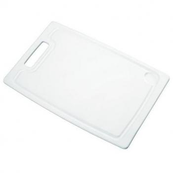 Tabla de Cortar Rectangular PRESTO 30 x 20 cm, Plástico Blanco