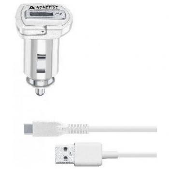 Cargador de coche USB Tipo-C 15W - CellularLine CBRSMKIT15WTYCW