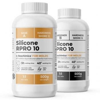 Silicona líquida R Pro 10 no tóxica 1:1 para moldes flexibles (1 kg)