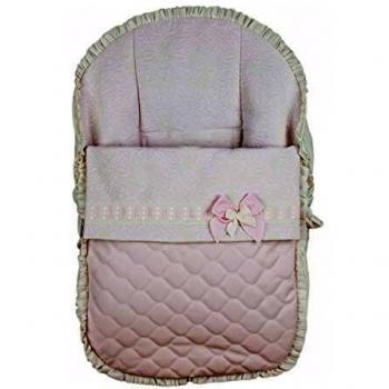 Saco de capazo Grupo 0 Rosy, Fabricado en ecopiel Rosa