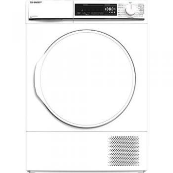Secadora frontal de condensación Sharp KD-NCB9S7PW9, 9 kg, Clase B, 15 programas