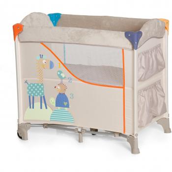 Hauck Sleep'n Care - Cuna de viaje, 89 x 51 cm, diseño Animals