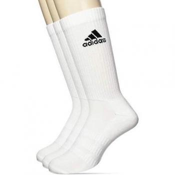 adidas Cushioned Crew Calcetines Largo Clásico, Unisex Adulto, Blanco