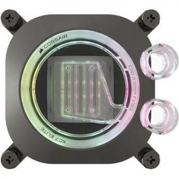 Corsair iCUE LINK XC7 RGB ELITE Bloque de Refrigeración Líquida para CPU Gris Sigilo