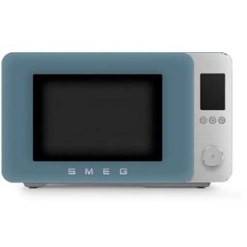 Microondas Combinado Smeg 27 Litros, 9 Funciones, Grill y Air Fry, Azul Tormenta MOC02SBMEU