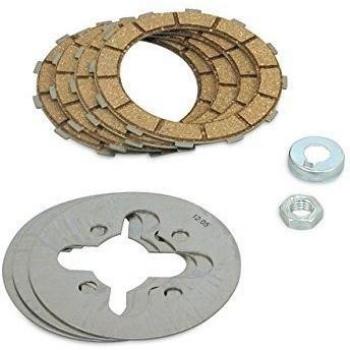 Embrague en (Juego (4 x de pluma de + 3 discos de acero + 1 x Chapa + 1 x Tuerca de seguridad) SR4 – 3