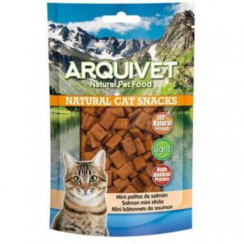 Arquivet Snack Gato Mini Palitos De Salmón 50 Gr