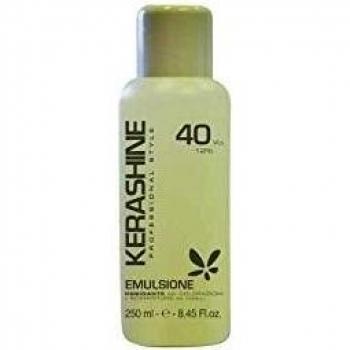 Kerashine Emulsión Oxidante 40 Volúmenes para Coloración y Aclaración del Cabello 250 ml