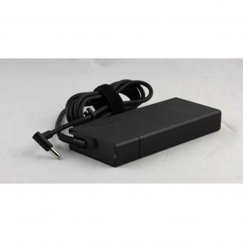 Adaptador e inversor de corriente HP 776620-001 de 150 W en color negro.