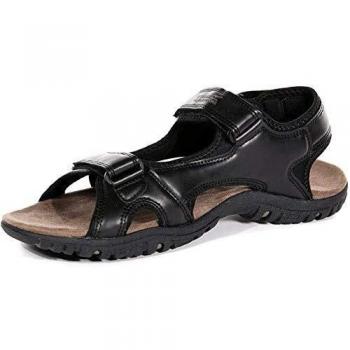 Regatta Men's Haris Lightweight Sandals - Black, Size: UK 7
