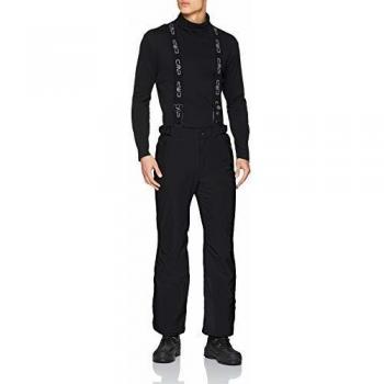CMP Men's Black Stretch Ski Overalls, Size 60