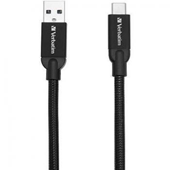 Cable USB 3.2 Gen 2 (3.1 Gen 2) de 1 m con conectores USB A y USB C - Negro