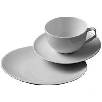 Juego de café Rosenthal TAC Gropius, 18 piezas, Porcelana Blanca