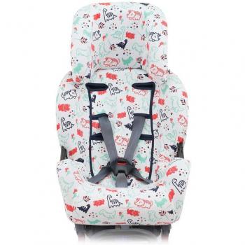 Funda para Silla de Coche Klippan Kiss 2 Jyoko Dino Party - Protección Duradera