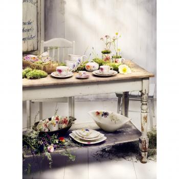 Villeroy & Boch Mariefleur Serve & Salad Cuenco hondo, 21 x 18 cm, Porcelana Premium, Blanco/Colorido
