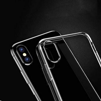POHONOEOO Clear Soft TPU Phone Case para iPhone XS MAX Case para iPhone XR X 6 6S 7 8 Plus 5 5S Se 4 4S Contraportada Casos Transparentes