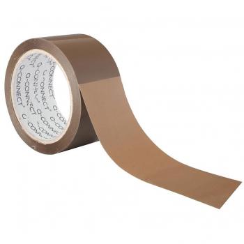Cinta Adhesiva Q-Connect Polipropileno Havana 100m x 50mm para Embalaje