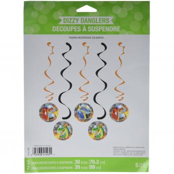 Creative Converting Dragon decorativa para colgar serpentinas