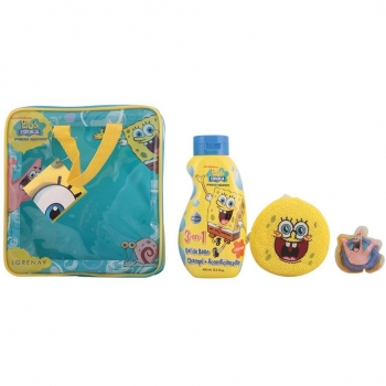 Bob Esponja Bolsa para baño, 3 piezas