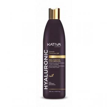 Kativa Hyaluronic Shampoo 550mL with keratin & coenzyme Q10