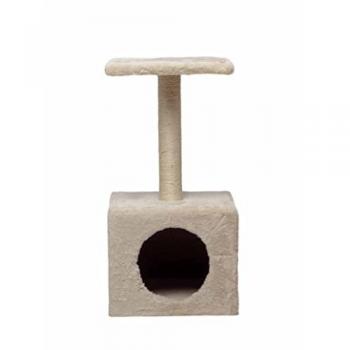 Rascador para Gato Wuapu One Beige 30x30x60 cm